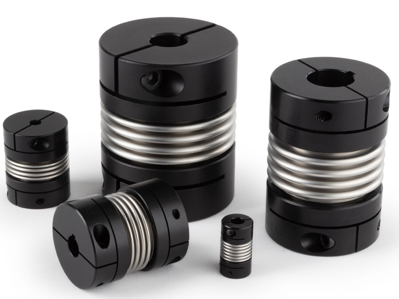 Ruland bellows couplings have varied designs, speed capabilities up to 10,000 rpm
